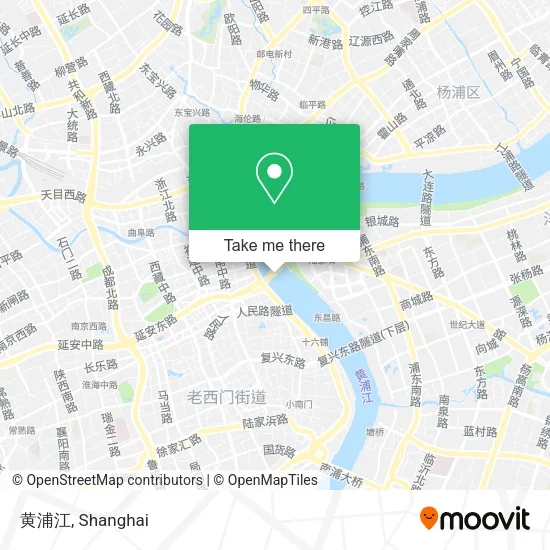 黄浦江 map