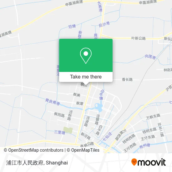 浦江市人民政府 map