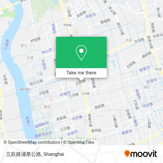 立跃路浦星公路 map