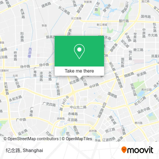 纪念路 map