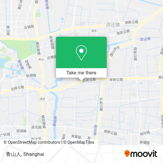 鲁山人 map