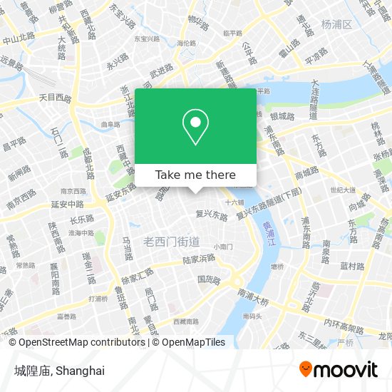 城隍庙 map