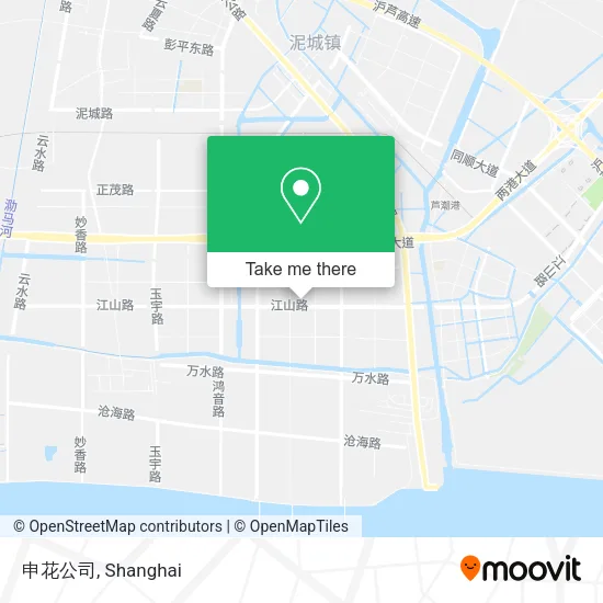 申花公司 map