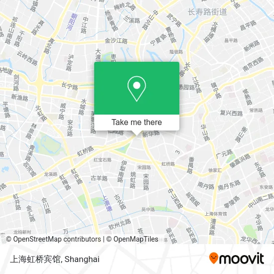 上海虹桥宾馆 map