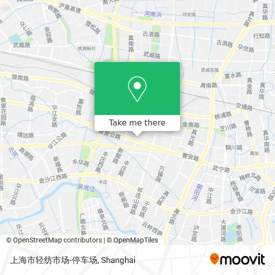 上海市轻纺市场-停车场 map