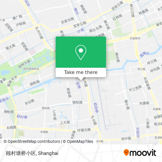 顾村塘桥小区 map