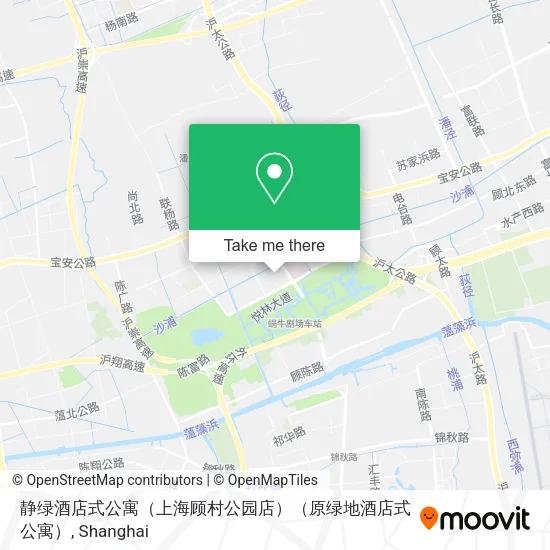 静绿酒店式公寓（上海顾村公园店）（原绿地酒店式公寓） map