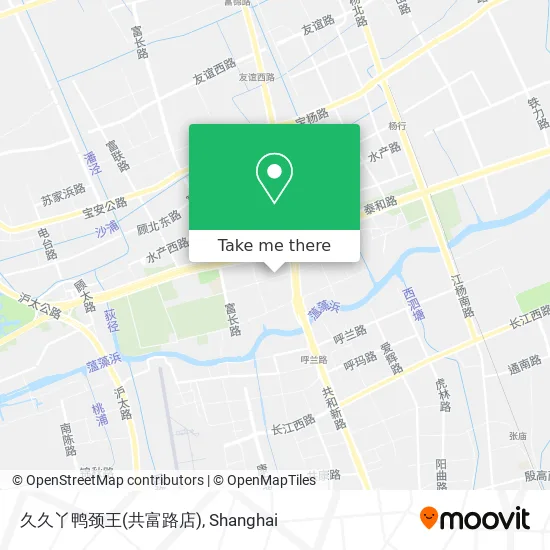 久久丫鸭颈王(共富路店) map