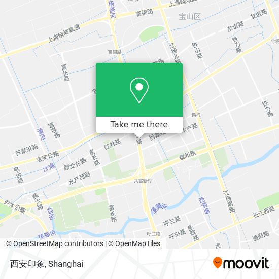 西安印象 map