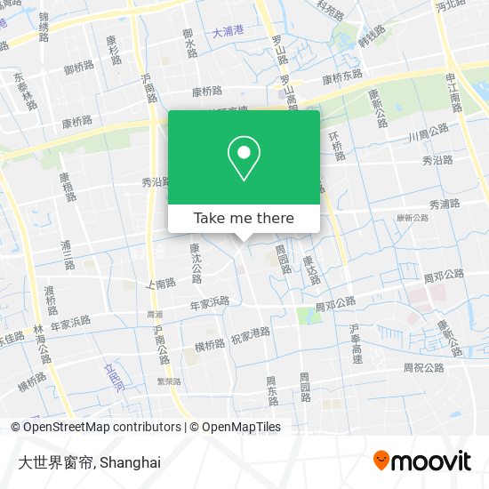 大世界窗帘 map