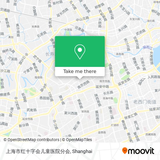 上海市红十字会儿童医院分会 map