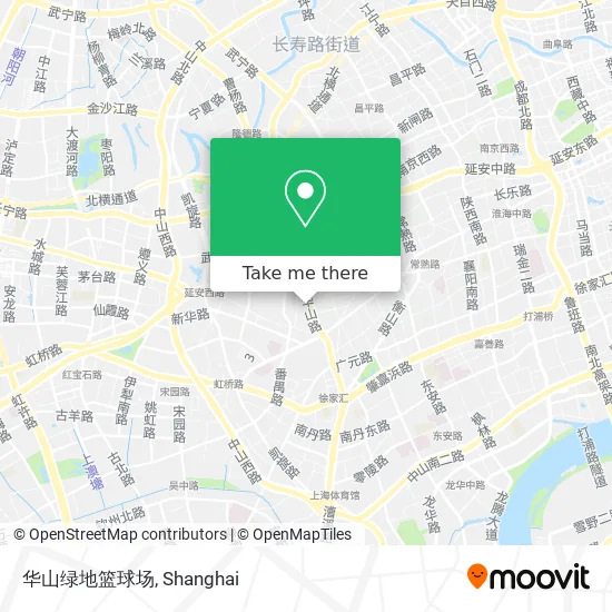 华山绿地篮球场 map
