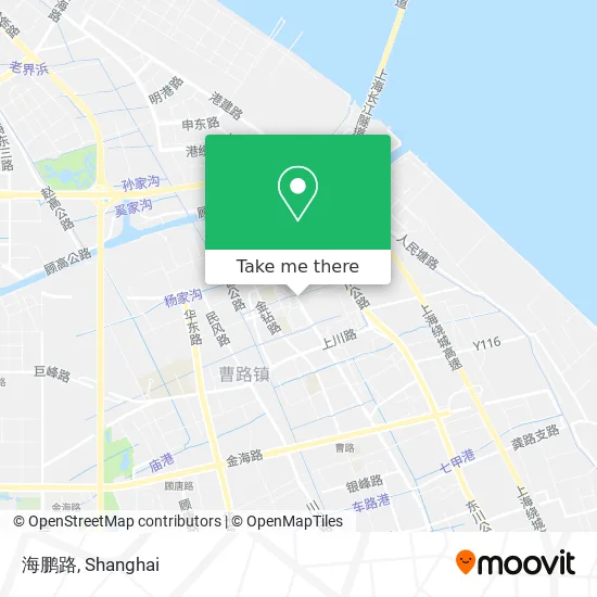 海鹏路 map