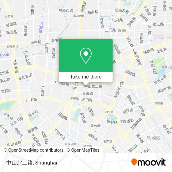 中山北二路 map