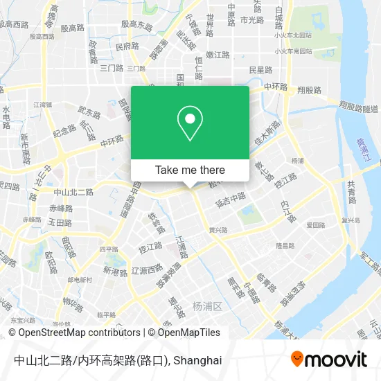 中山北二路/内环高架路(路口) map