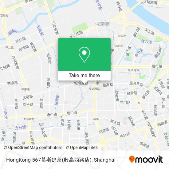 HongKong-567慕斯奶茶(殷高西路店) map