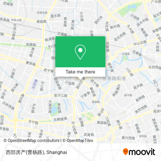 西部房产(曹杨路) map