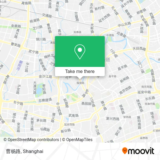 曹杨路 map
