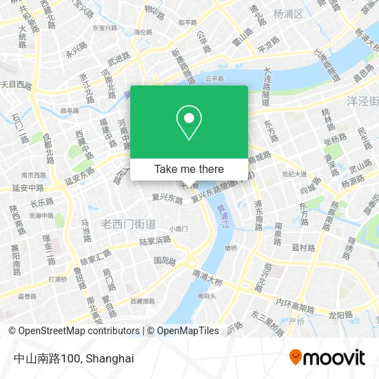 中山南路100 map