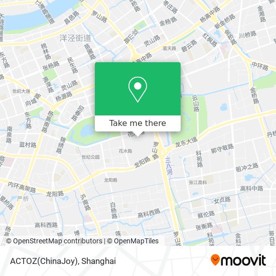 ACTOZ(ChinaJoy) map