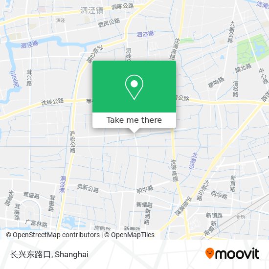 长兴东路口 map