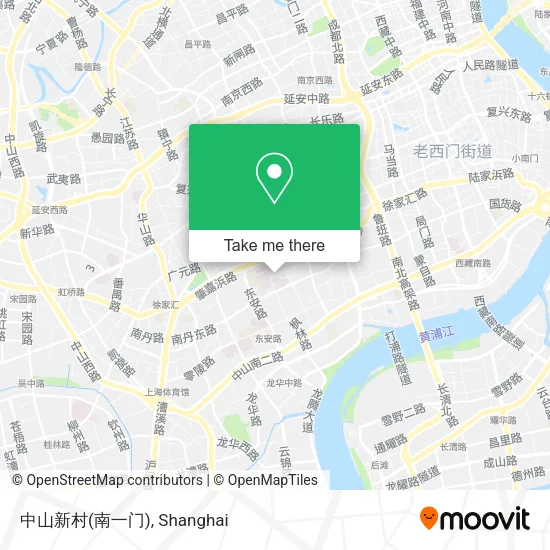 中山新村(南一门) map