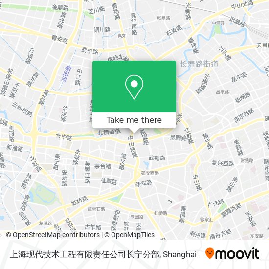 上海现代技术工程有限责任公司长宁分部 map