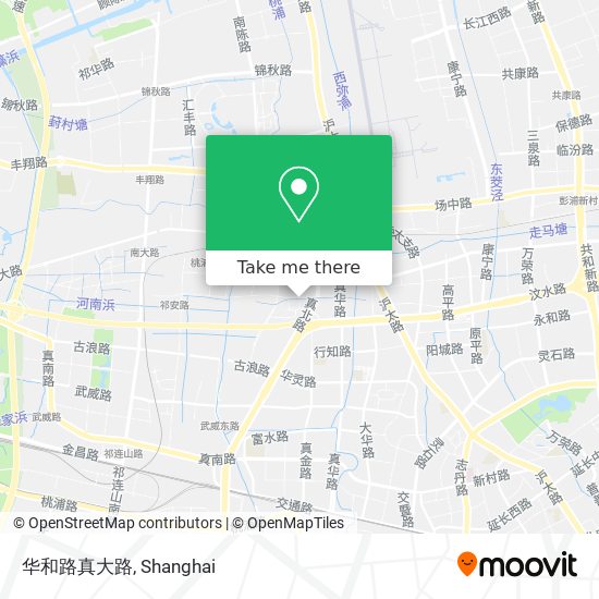 华和路真大路 map