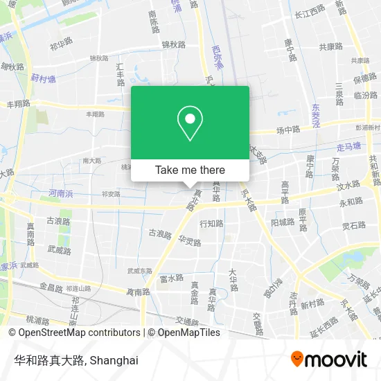 华和路真大路 map
