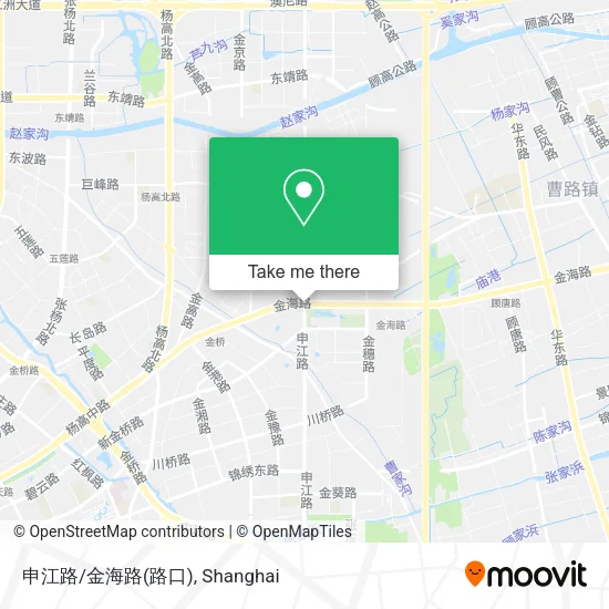 申江路/金海路(路口) map
