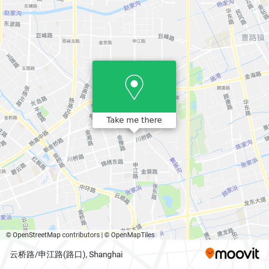 云桥路/申江路(路口) map