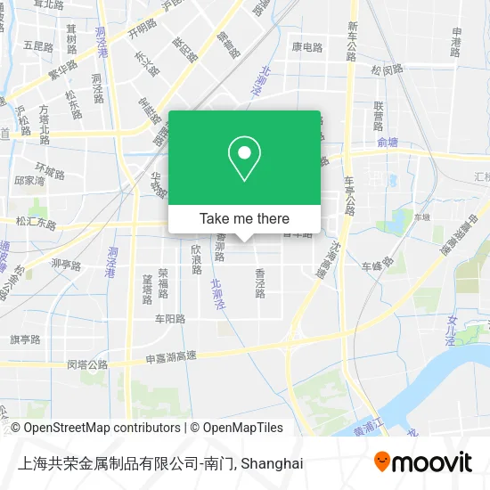 上海共荣金属制品有限公司-南门 map
