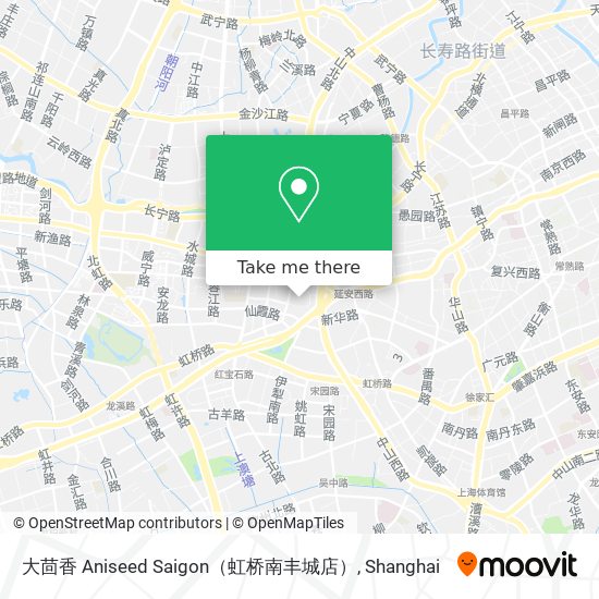 大茴香 Aniseed Saigon（虹桥南丰城店） map