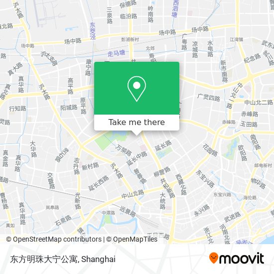 东方明珠大宁公寓 map