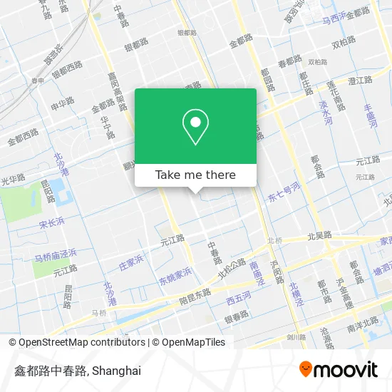 鑫都路中春路 map