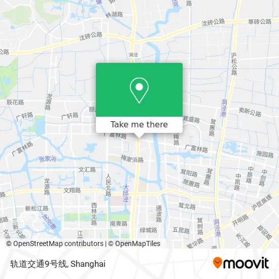 轨道交通9号线 map