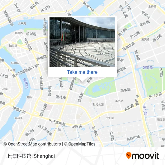 上海科技馆 map