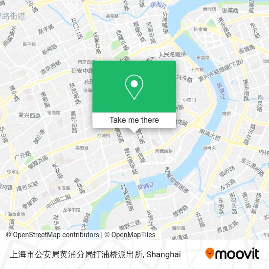 上海市公安局黄浦分局打浦桥派出所 map
