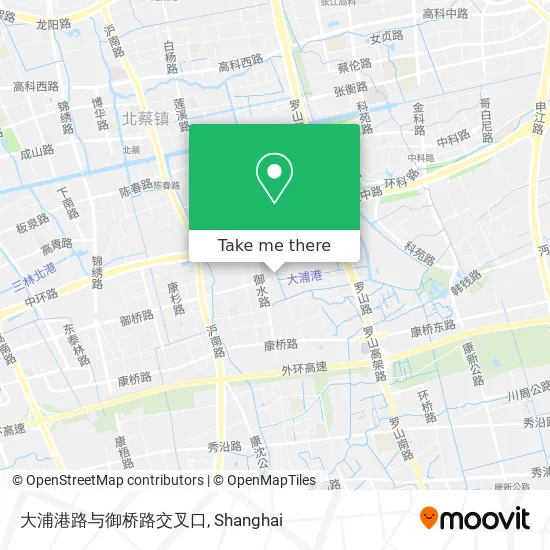 大浦港路与御桥路交叉口 map