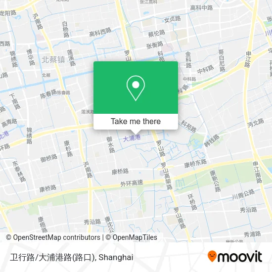 卫行路/大浦港路(路口) map