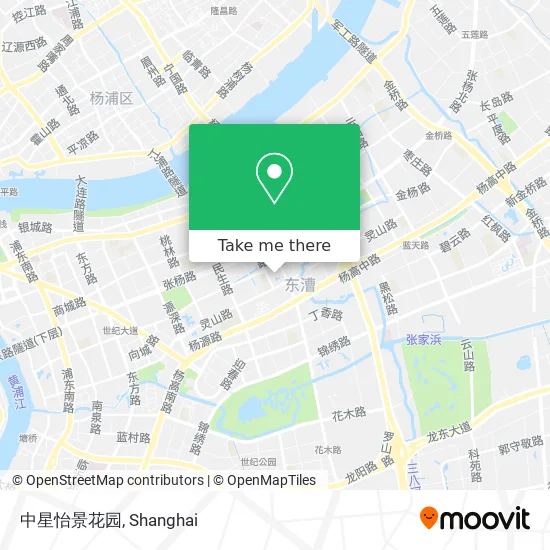 中星怡景花园 map