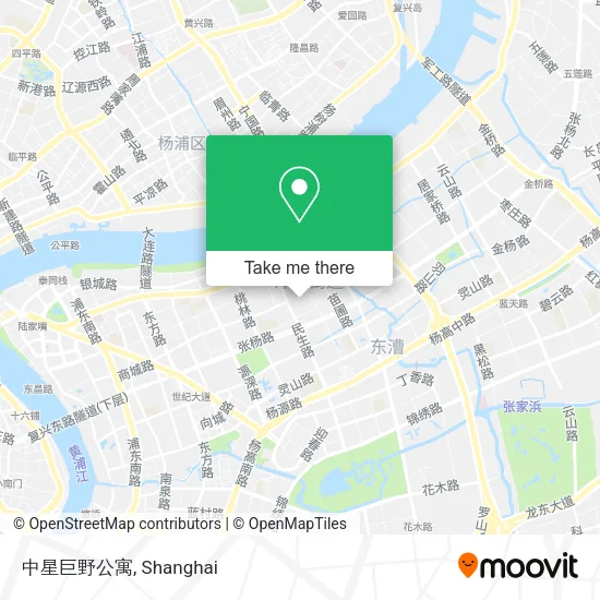 中星巨野公寓 map