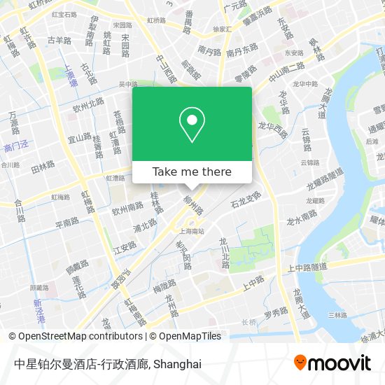 中星铂尔曼酒店-行政酒廊 map