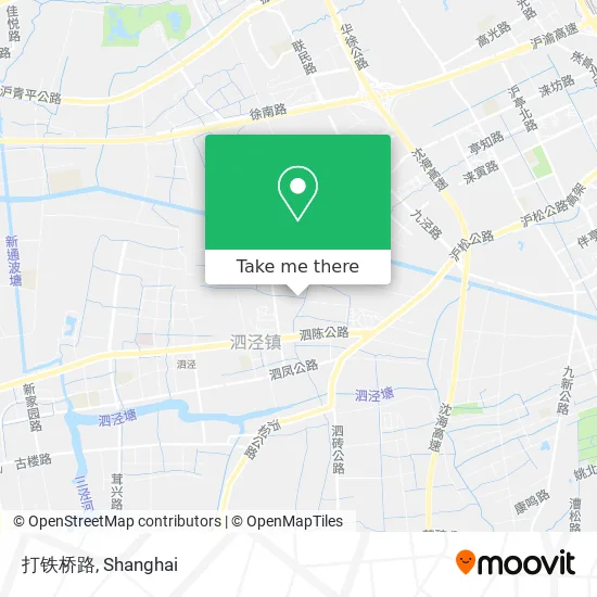 打铁桥路 map