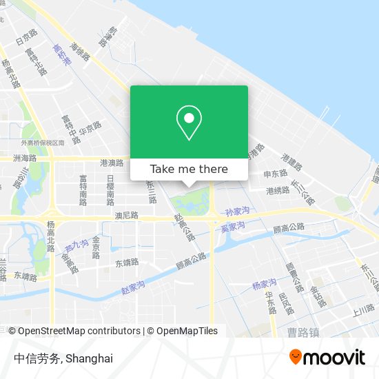 中信劳务 map