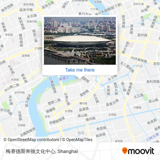 梅赛德斯奔驰文化中心 map