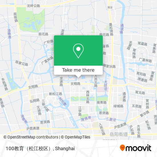 100教育（松江校区） map
