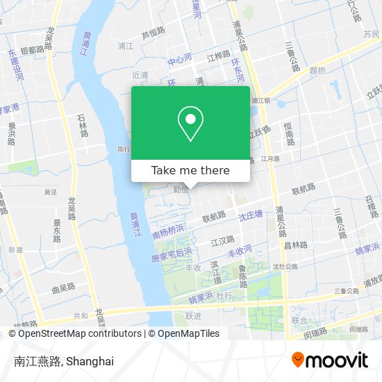 南江燕路 map