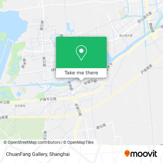 ChuanFang Gallery map