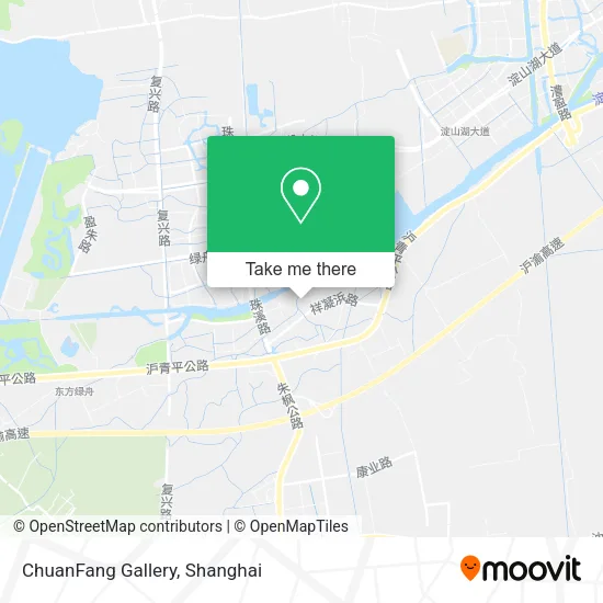 ChuanFang Gallery map